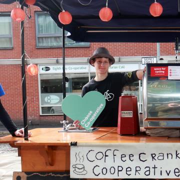 Coffee Cranks coffee stall