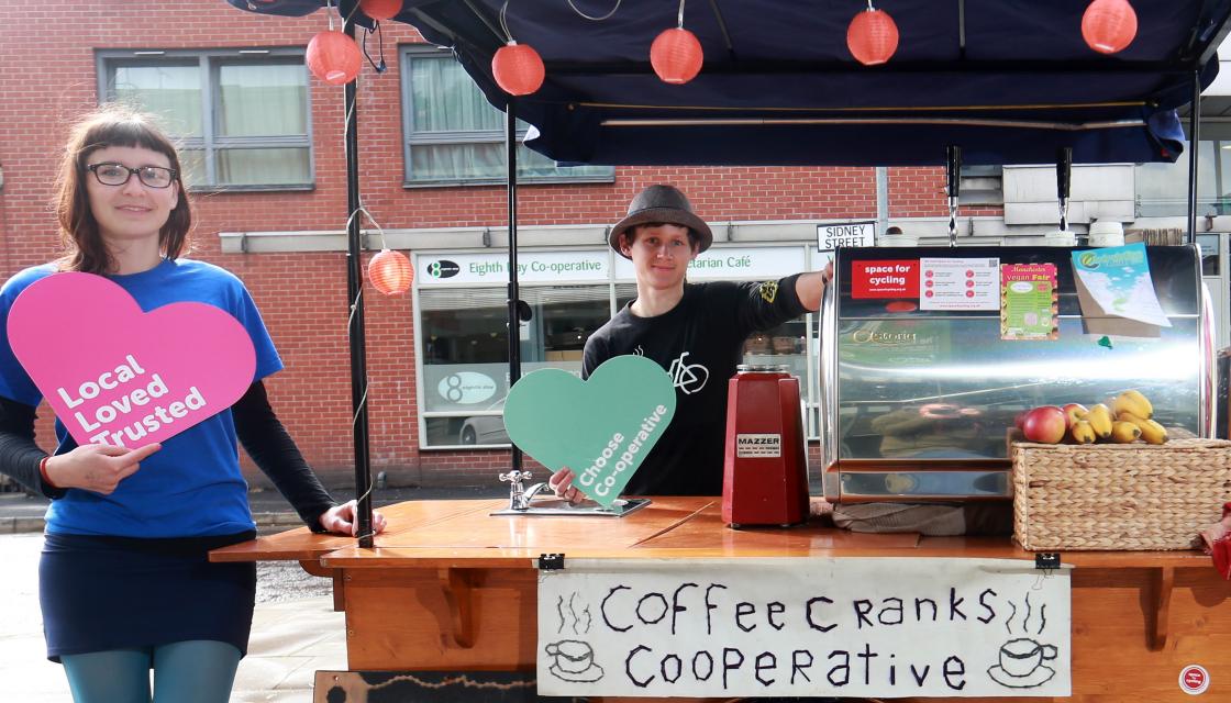 Coffee Cranks coffee stall