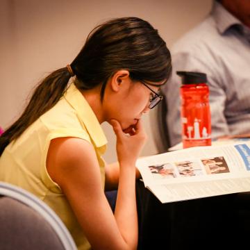 Girl reading 