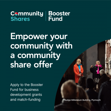 Community Shares – Booster Fund – Nudge, Plymouth