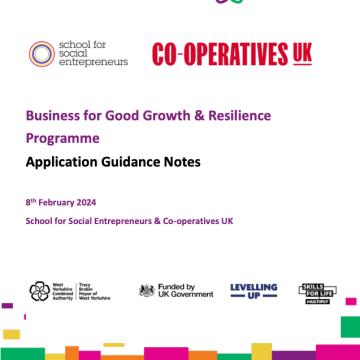 Business for Good Growth and Resilience Guidance Notes Cover Image