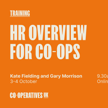 HR overview for co-ops