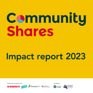 Community Shares impact report