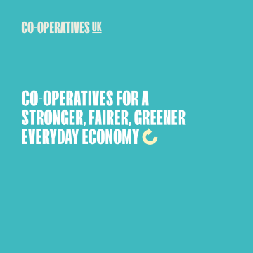 Co-operatives for a stronger, fairer, greener, everyday economy