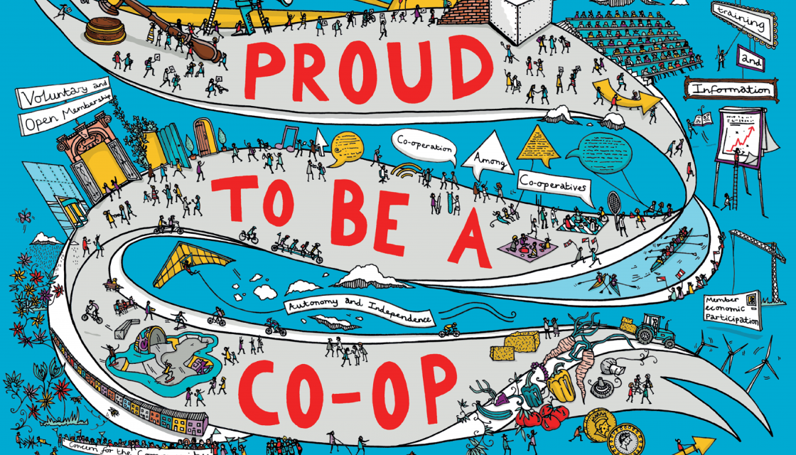 Illustration Proud to be a Co-op