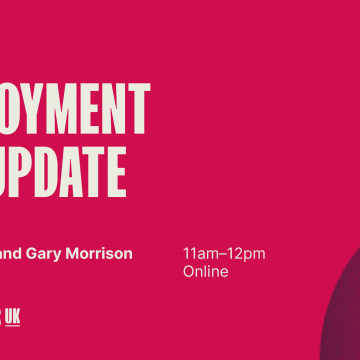 Webinar – employment law update