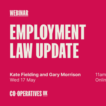 Webinar – employment law update